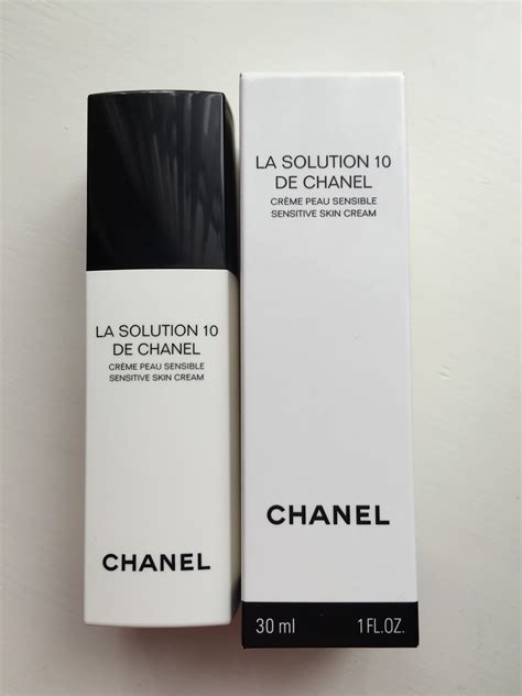 chanel solution 10 serum|LA SOLUTION 10 DE CHANEL Sensitive Skin Cream.